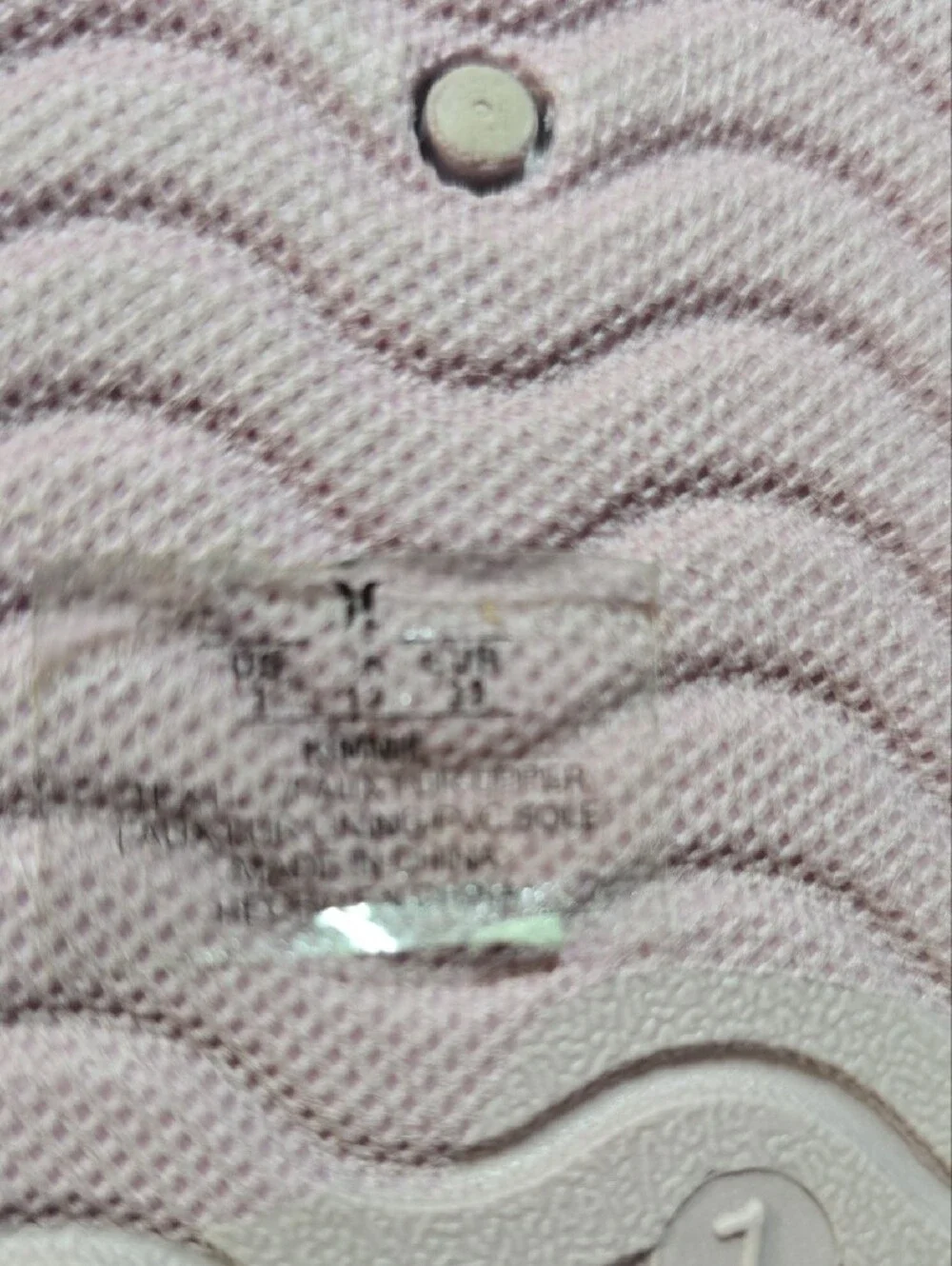 Hurley Pink Faux-Fur Lined Kids Slip-On Clog Rubber Soled Slippers Sz 1